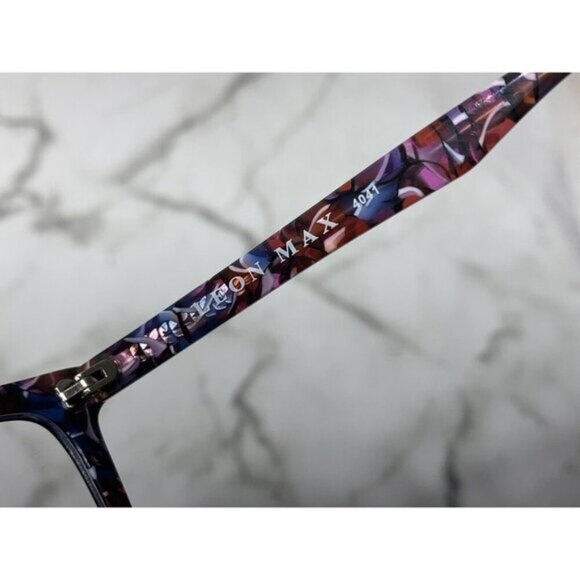 LEON MAX Zyloware 4041  017 140 Multicolored Women's Glasses Frames - Picture 5 of 12